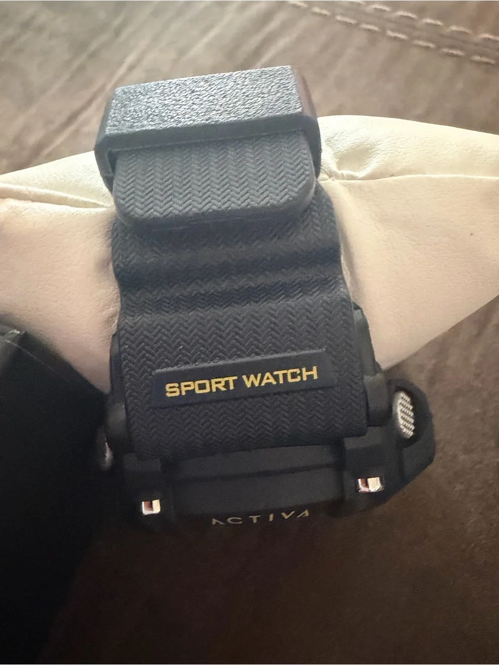 Ativa 56mm Digital Sport Watch - Black with Yellow Accents